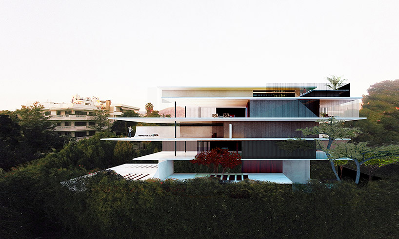 314 architecture studio h34 seaside apartments athens