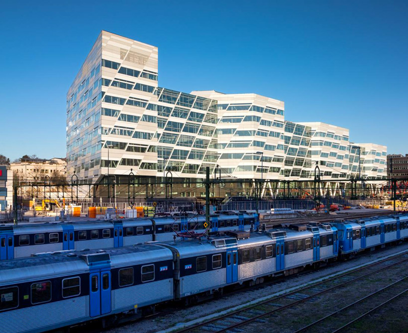3XN swedbank headquarters stockholm designboom