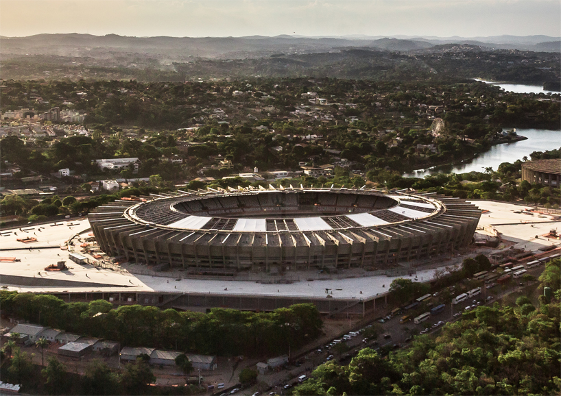 BCMF new mineirao stadium designboom 