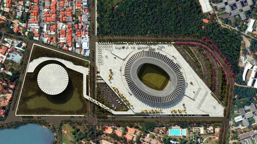 BCMF new mineirao stadium designboom 
