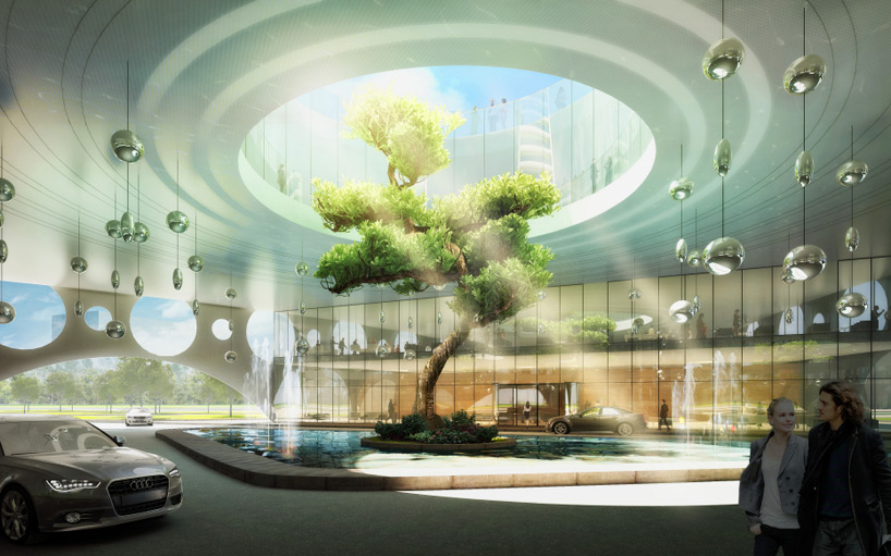 JDS architects qingdao open hand china designboom