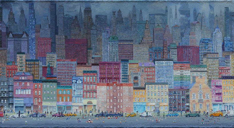 Zhang_Gong_New_York_City_Acrylic_on_canvas_120x220cm_2011