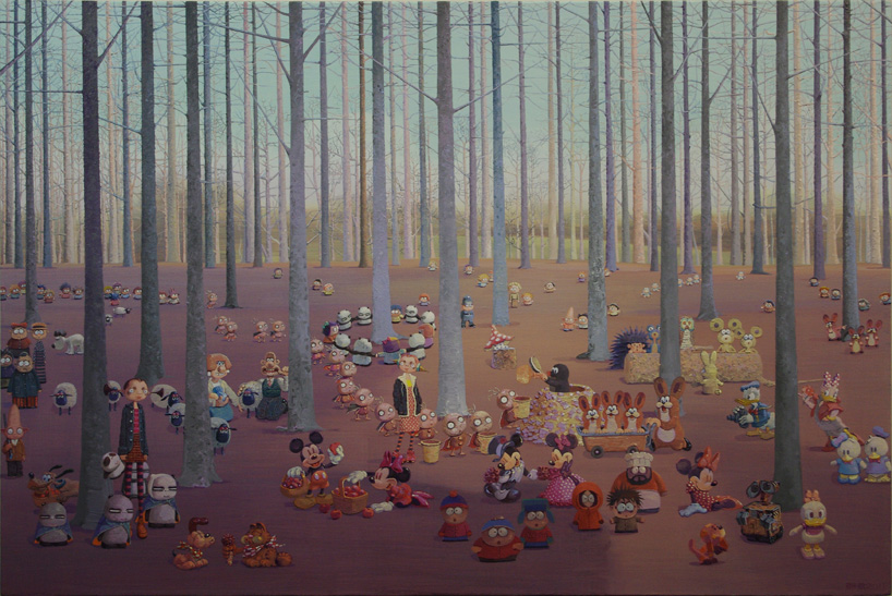 Zhang_Gong_Winter_in_Central_Park_acrylic_on_canvas_80x120cm_2011