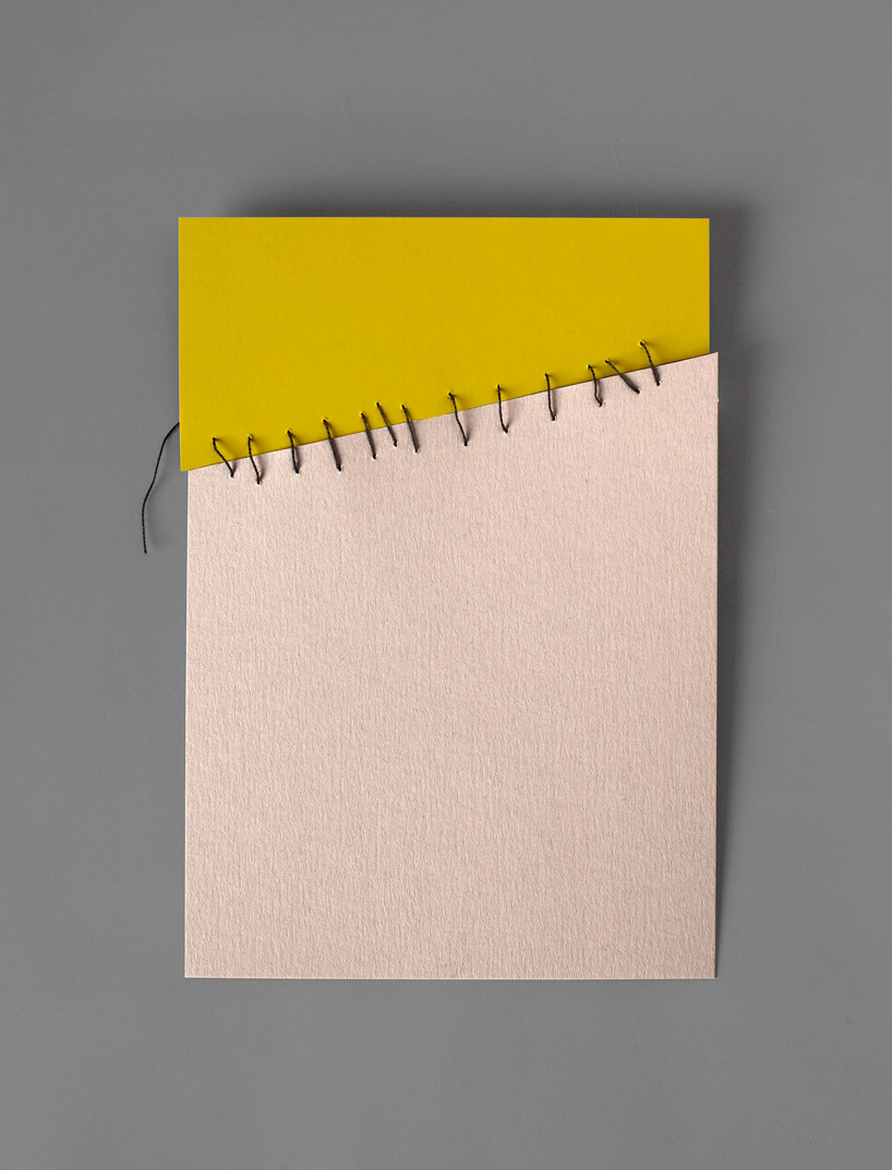 atipo crafts minimalist movie posters using colored paper cards