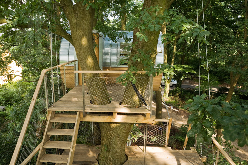 baumraum treehouse djuren designboom