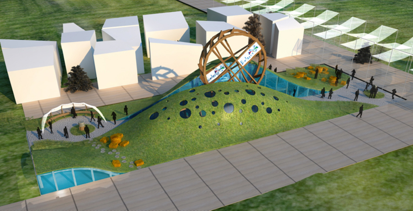 belarus pavilion spins wheel of life for expo milan 2015