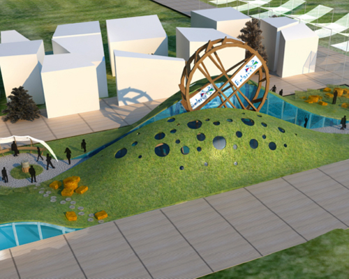 belarus pavilion spins wheel of life for expo milan 2015