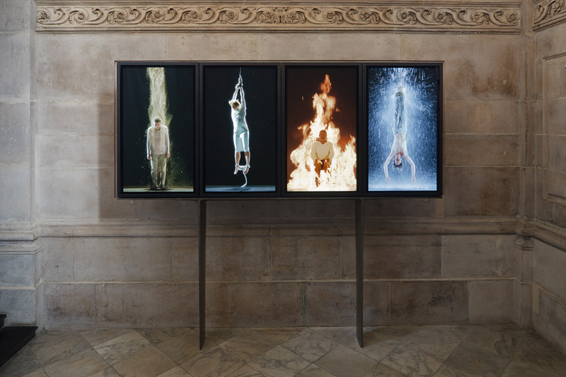 bill viola projects martyrs within st. paul's cathedral, london