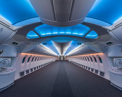 photographs of boeing jumbo jets transformed into VIP living spaces