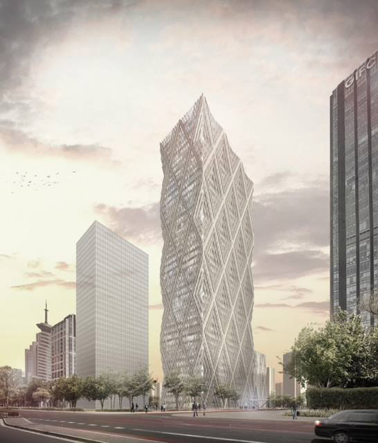 david adjaye gubei soho shanghai china designboom