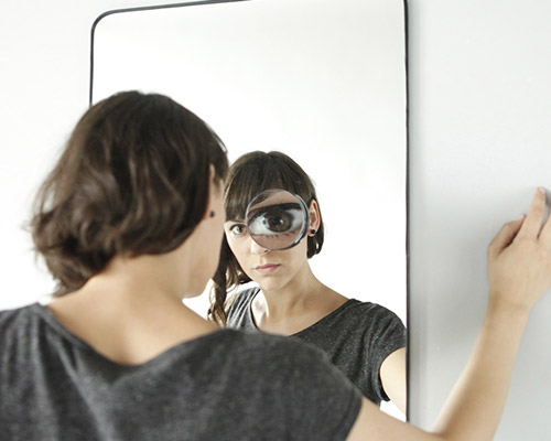 egle stonkute manipulates mirrors to skew our perceptions of self