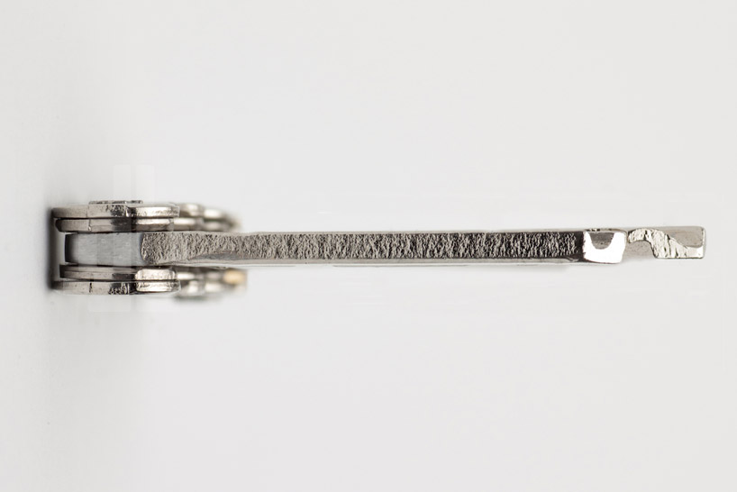 farkas csortan recycle bicycle chains minimalist key holders