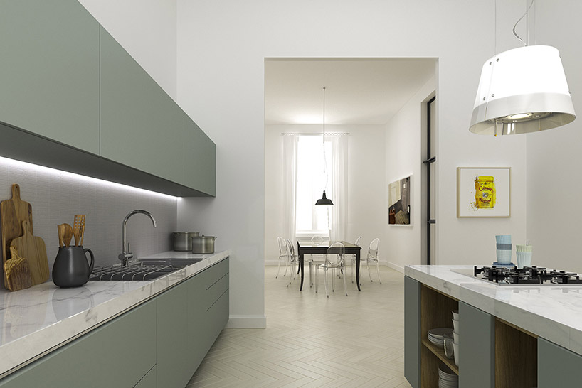 filippo carandini continuous perspectives florence apartment