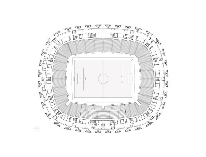 Arena Amazônia in Manaus .Capacity 46000 : Design-wise, the