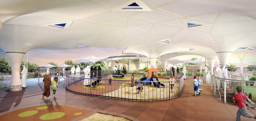grimshaw architects national network of recreational sport facilities qatar designboom