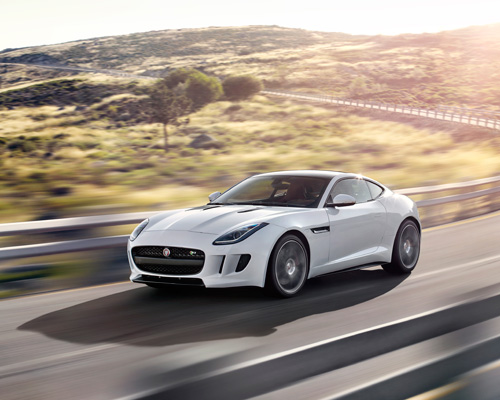 jaguar's F-TYPE R coupe at the 2014 mille miglia
