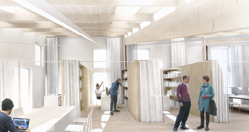 kengo kuma blue ice office chamonix france designboom