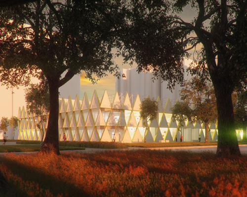 kubota & bachmann proposes russian character cultural center