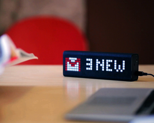 LaMetric, an RSS-based programmable smart display for the internet of things