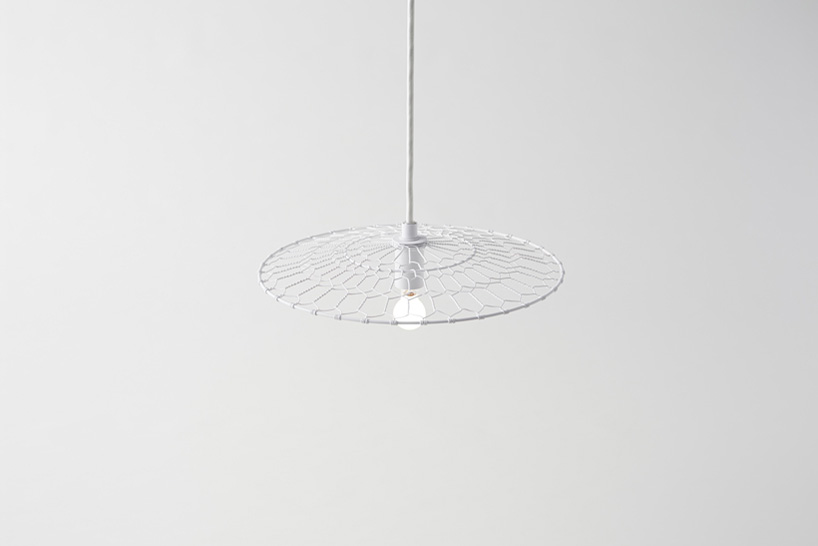 nendo bases lamp off kyoto wire netting cooking utensil 