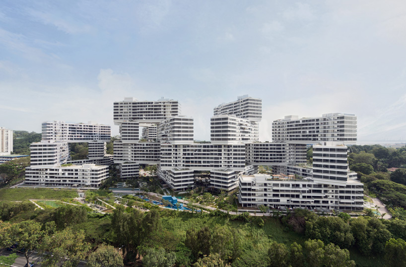 oma ole scheeren the interlace singapore designboom