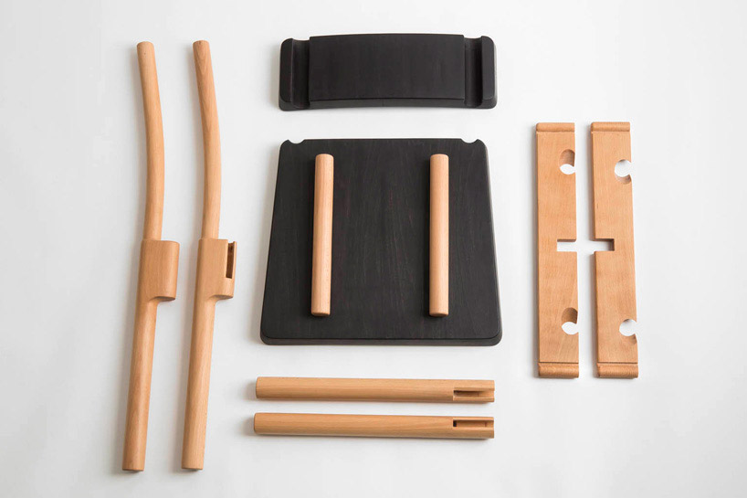paul loebach's PEG chair can be constructed without a drop of glue