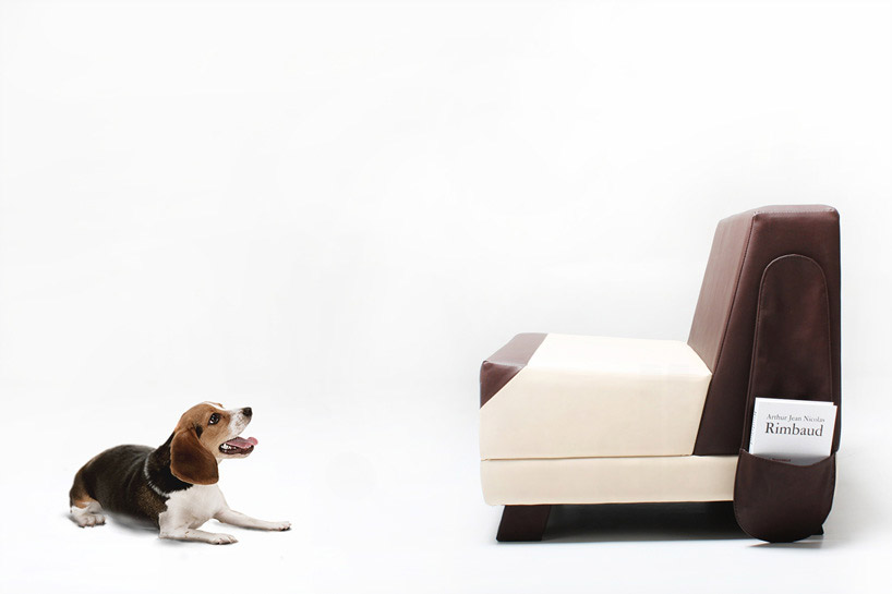 monocomplex designs puppy sofa for dog lovers