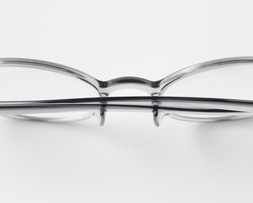 reading + computer glasses by nendo snap temple to nosepiece