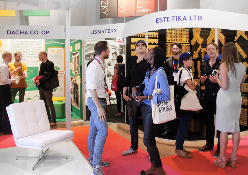 russian pavilion at venice biennale replicates an international trade fair
