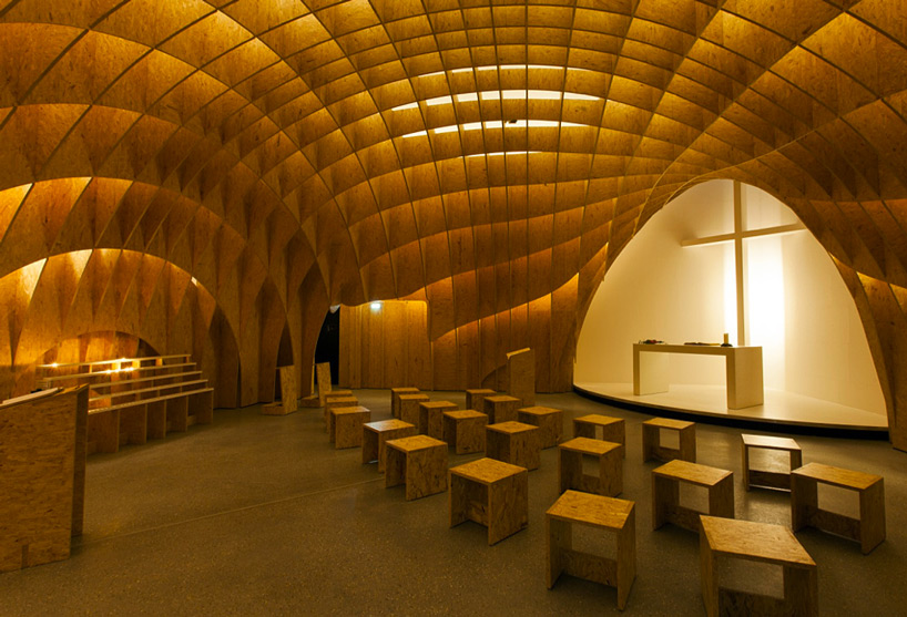 schneider+schumacher autobahn chapel siegerland designboom