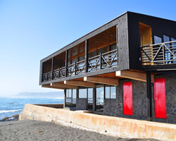 boyeruca fishing cove by SGGB architects in chile