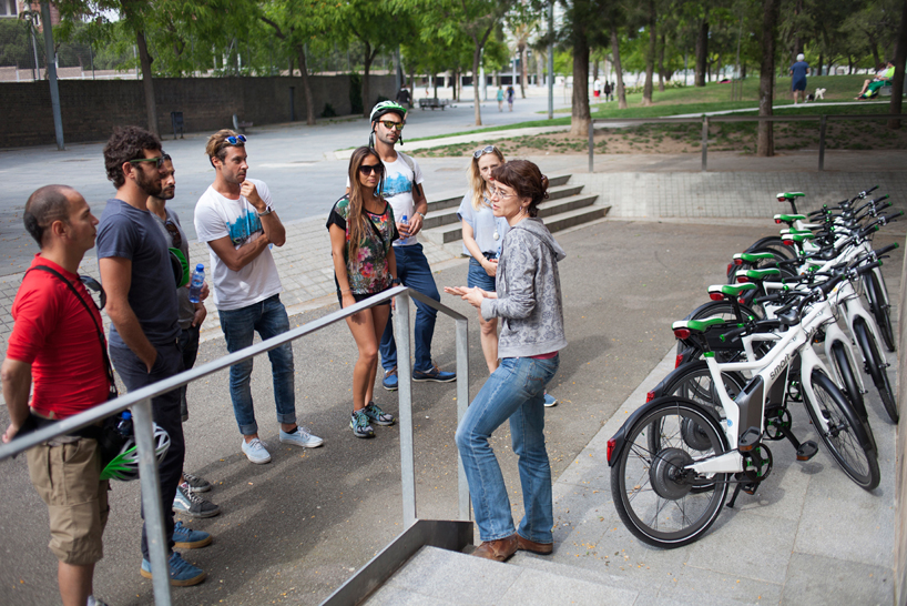 the smart ebike design tour visits barcelona design week