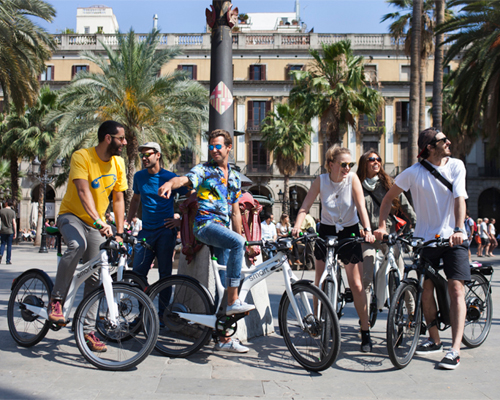 the smart ebike design tour visits barcelona design week