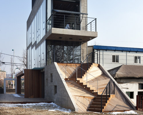 studio_GAON designs sinjinmal building in south korea