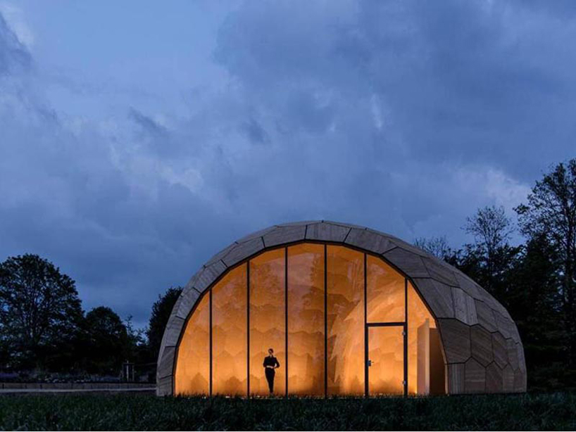 stuttgart university landesgartenschau exhibition hall designboom