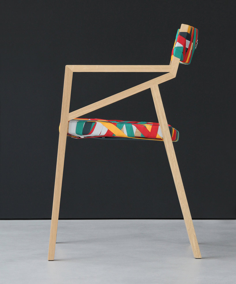 trouser suspenders wrap luca martorano + georg muehlamm's chair for outdoorz gallery 