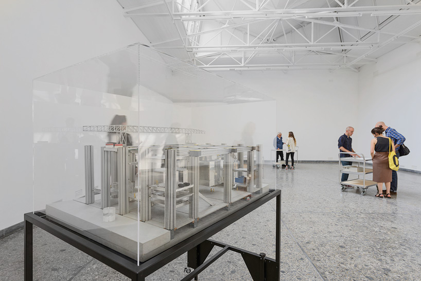 swiss pavilion takes visitors on a stroll through a fun palace at venice biennale