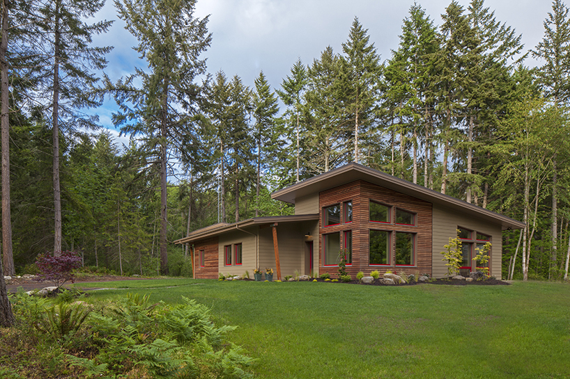 the artisans group completes contemporary passive NW house