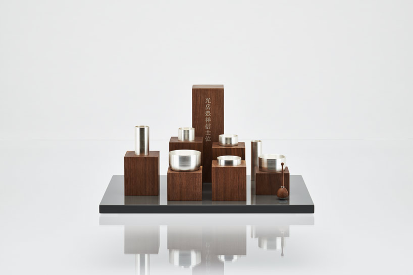 handcrafted buddist altar for daily rituals by torafu architects