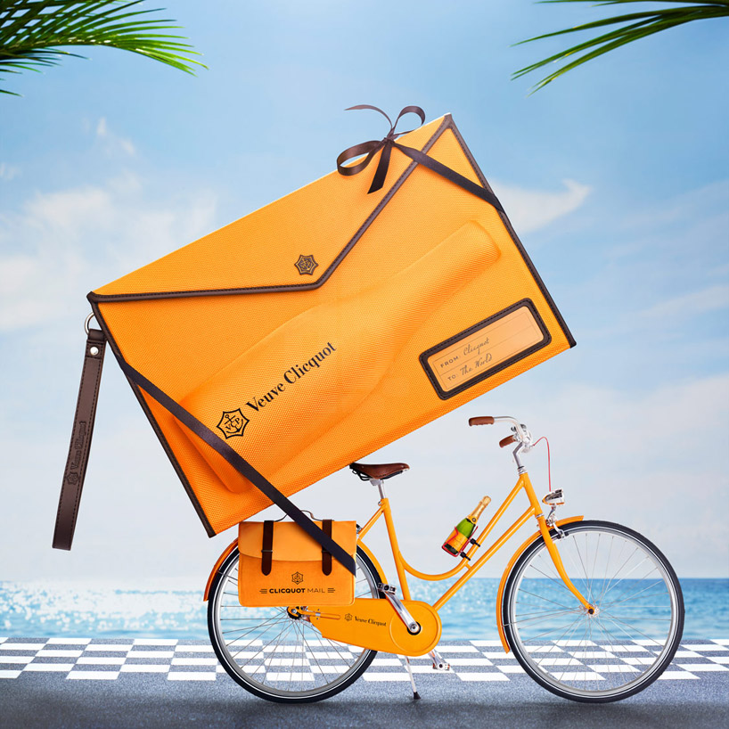 veuve clicquot + 5.5 designstudio present the mail collection