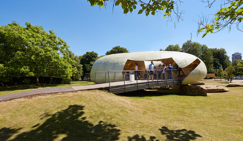 2014 serpentine pavilion smiljan radic hufton + crow designboom