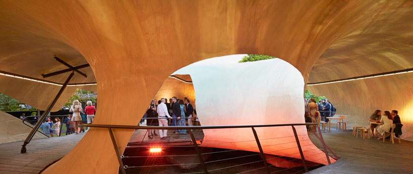 2014 serpentine pavilion smiljan radic hufton + crow designboom