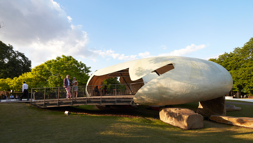 2014 serpentine pavilion smiljan radic hufton + crow designboom