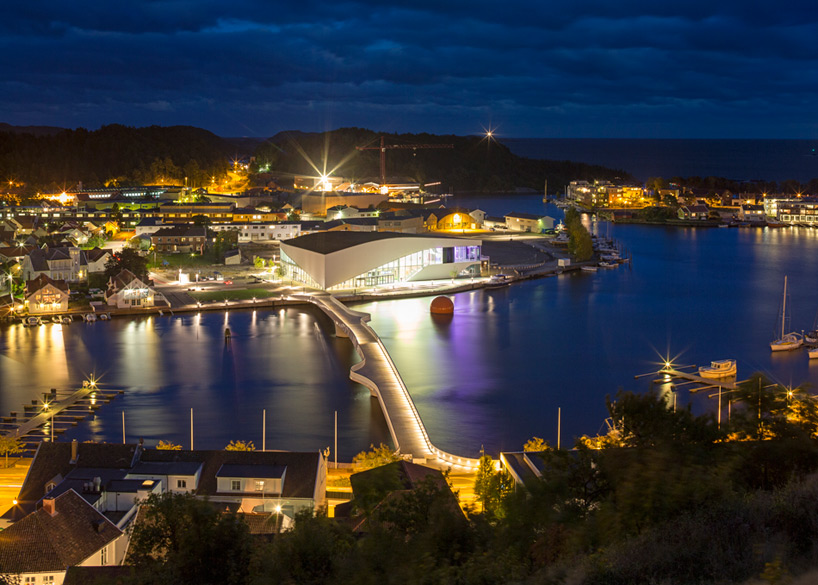 3XN connects norwegian cultural district with bridge at buen