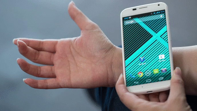 VivaLnk digital tattoo unlocks Moto X phone