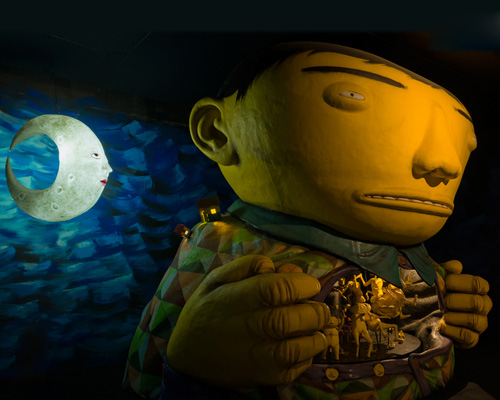 OSGEMEOS opens the opera of the moon at galeria fortes vilaca