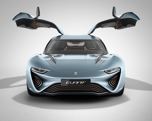 912 horsepower QUANT e-sportlimousine runs exclusively on salt water