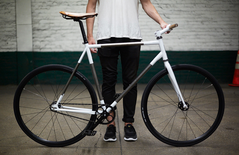 raw material fixed gear 'trophy bike' by rapt studio for VF outdoor corporation