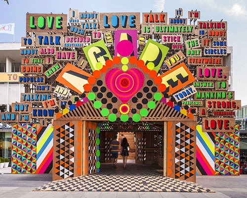 the temple of agape by morag myerscough and luke morgan