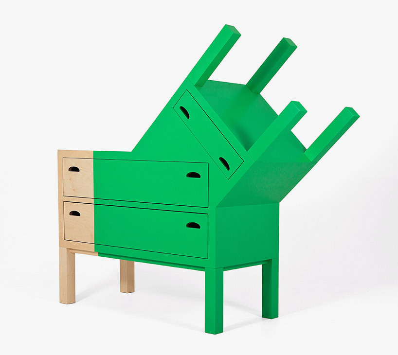 ana jimenez turns masks of mexico into furniture pieces